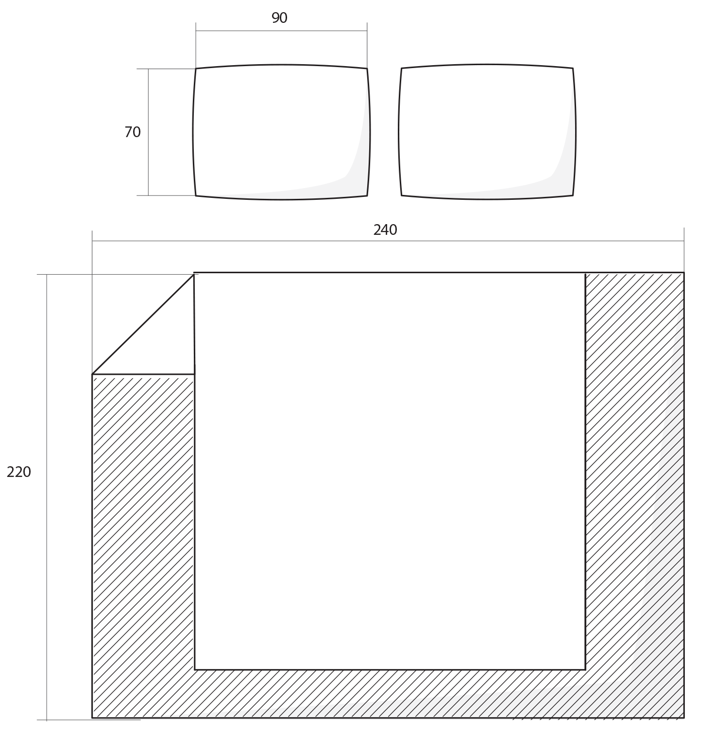 francouzské povlečení 240x220 cm